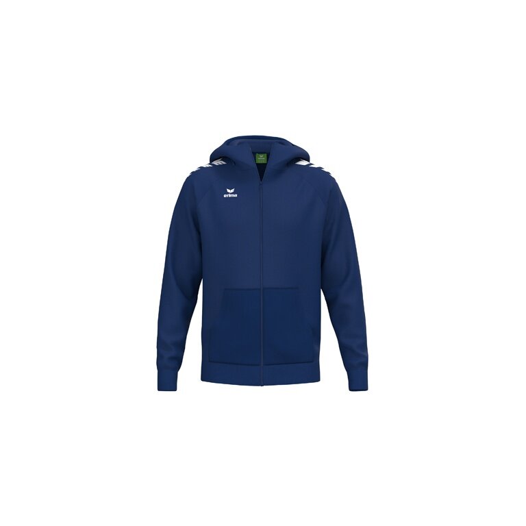 Erima Kapuzenjacke CMPT Wings Hoody (Mischgewebe) navyblau Herren