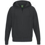 Erima Kapuzenpullover TS Hoodie Full Zip (Mischgewebe) schwarz Herren