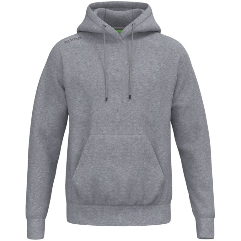 Erima Kapuzenpullover TS Hoodie (Baumwollmix) grau Herren