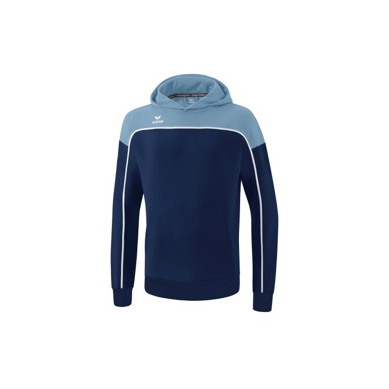 Erima Kapuzenpullover Hoodie Change (Baumwollmix) navyblau/weiss Herren