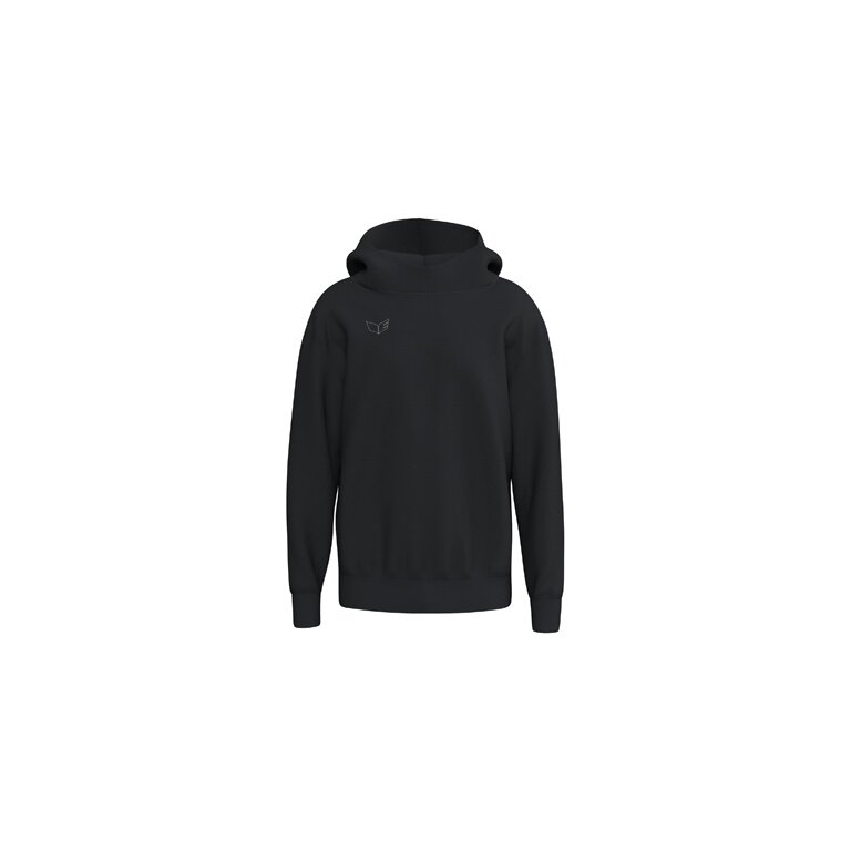 Erima Kapuzenpullover Premia Hoodie (Mischgewebe, angenehmes Tragegefühl) schwarz Herren