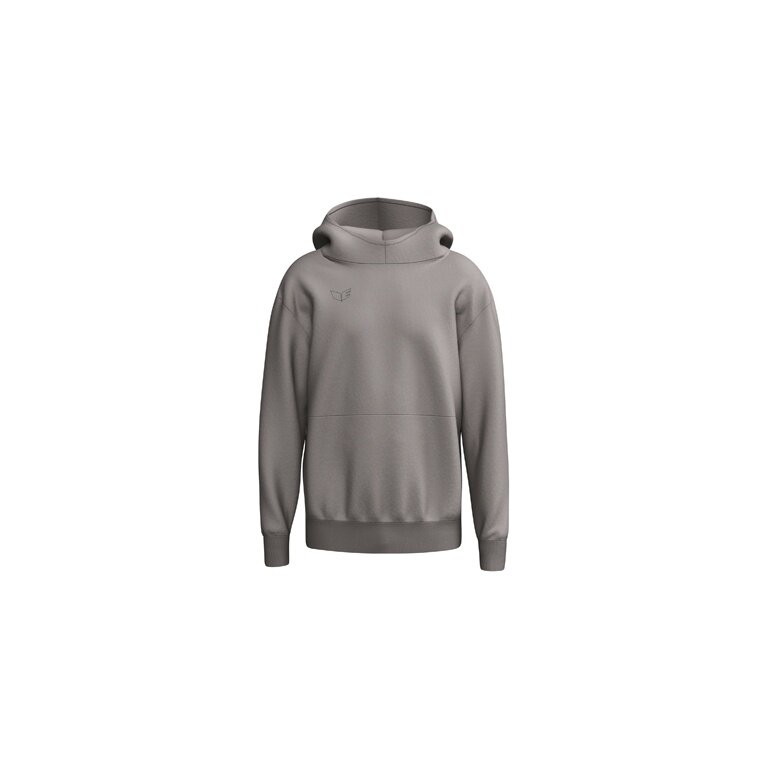Erima Kapuzenpullover Premia Hoodie (Mischgewebe, angenehmes Tragegefühl) taupe/grau Herren