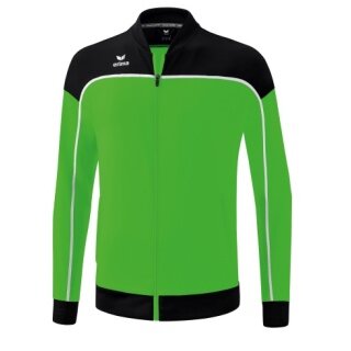 Erima Präsentationsjacke Change (100% rec. Polyester, elastisches Funktionsmaterial) grün/schwarz/weiss Herren