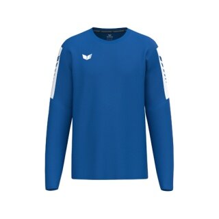 Erima Pullover Intro Sweatshirt (strapazierfähig Funktionsmaterial) royalblau Jungen