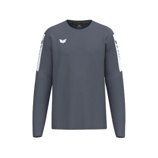 Erima Pullover Intro Sweatshirt (strapazierfähig Funktionsmaterial) grau Jungen