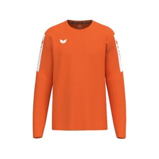 Erima Pullover Intro Sweatshirt (strapazierfähig Funktionsmaterial) orange Jungen