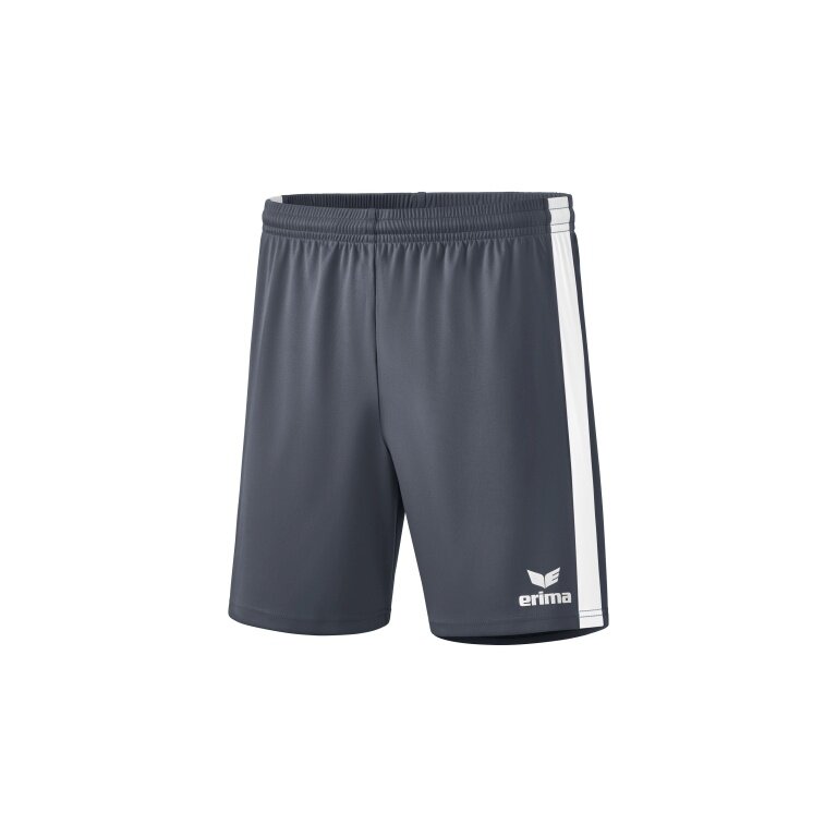 Erima Sporthose Short Retro Star ohne Innenslip grau/weiss Jungen