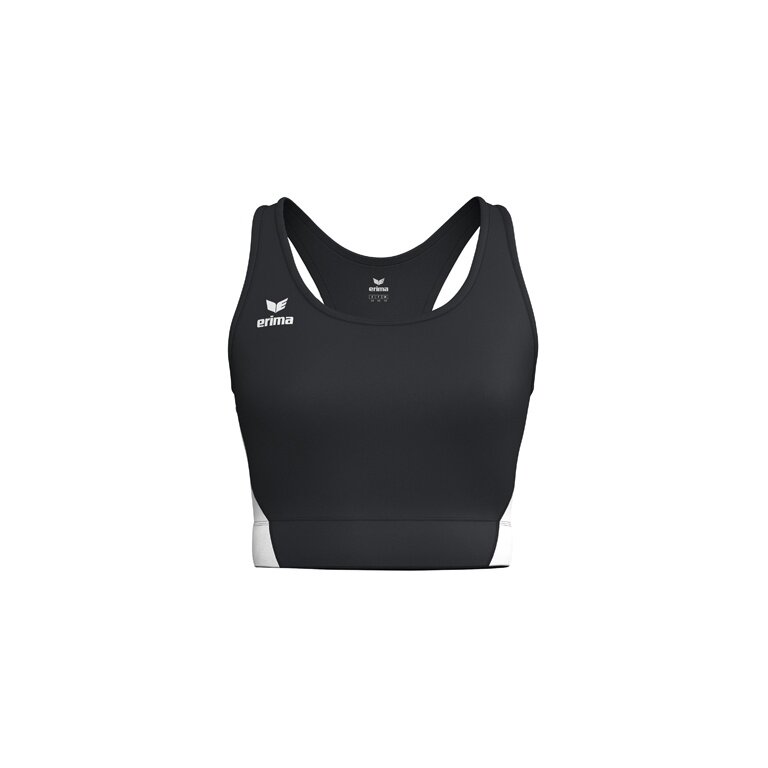 Erima Sport-Bra T&F Wings (Racerback, feuchtigkeitsabsorbierend) schwarz Damen