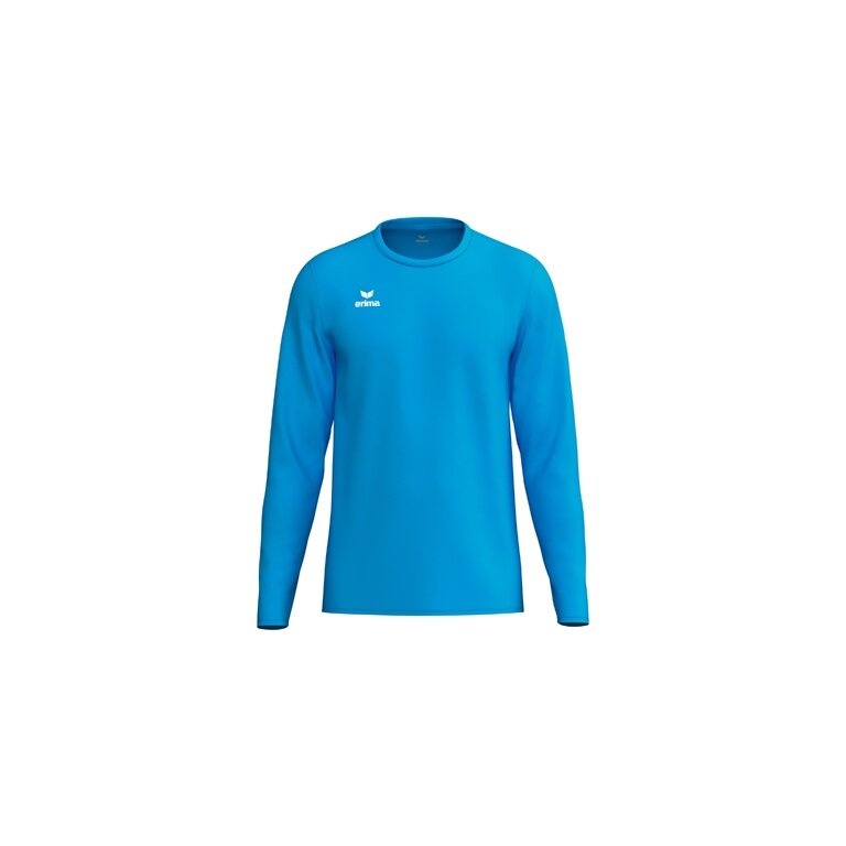 Erima Sport-Langarmshirt Intro Function (leicht, weich, feuchtigkeitsableitend) curacaoblau Jungen