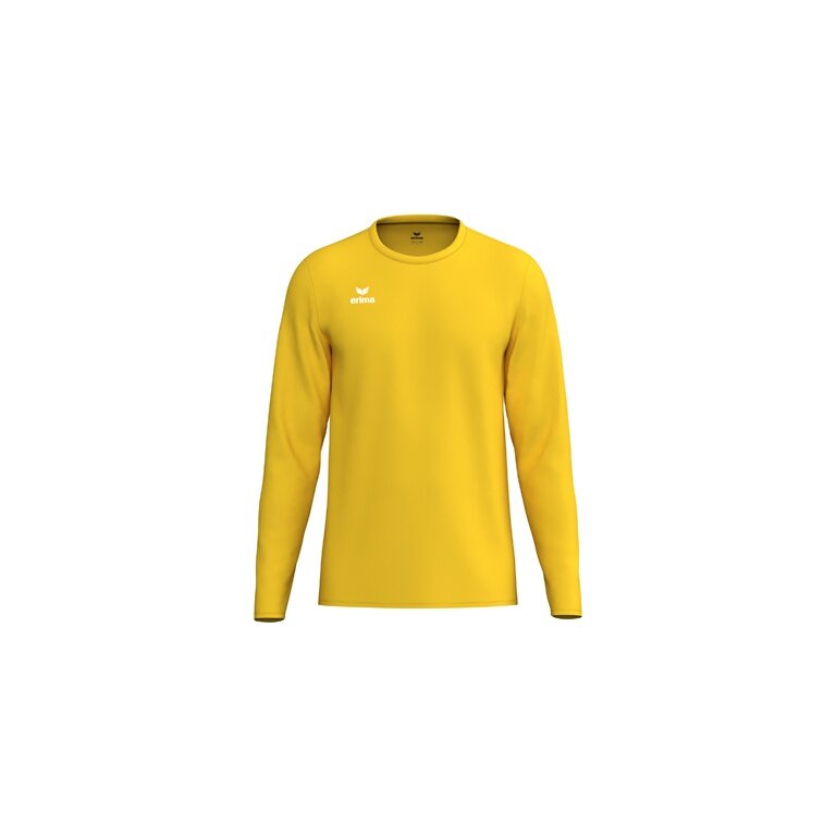 Erima Sport-Langarmshirt Intro Function (leicht, weich, feuchtigkeitsableitend) gelb Herren