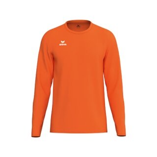 Erima Sport-Langarmshirt Intro Function (leicht, weich, feuchtigkeitsableitend) orange Jungen