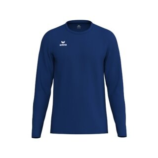 Erima Sport-Langarmshirt Intro Function (leicht, weich, feuchtigkeitsableitend) navyblau Jungen