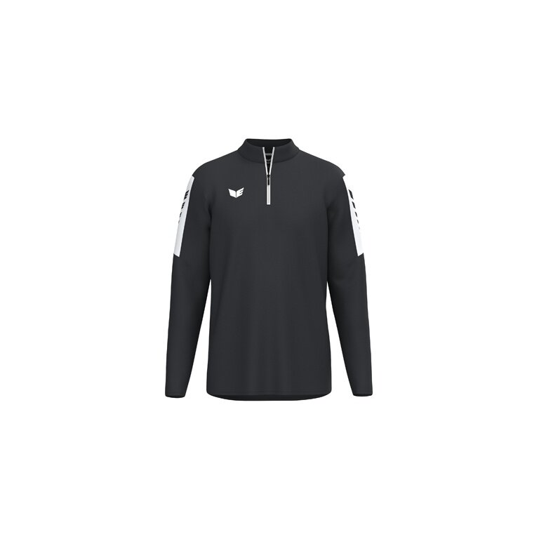 Erima Sport-Langarmshirt Intro Training Top (Half-Zip ,strapazierfähig Funktionsmaterial) schwarz Jungen
