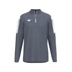 Erima Sport-Langarmshirt Intro Training Top (Half-Zip ,strapazierfähig Funktionsmaterial) grau Jungen