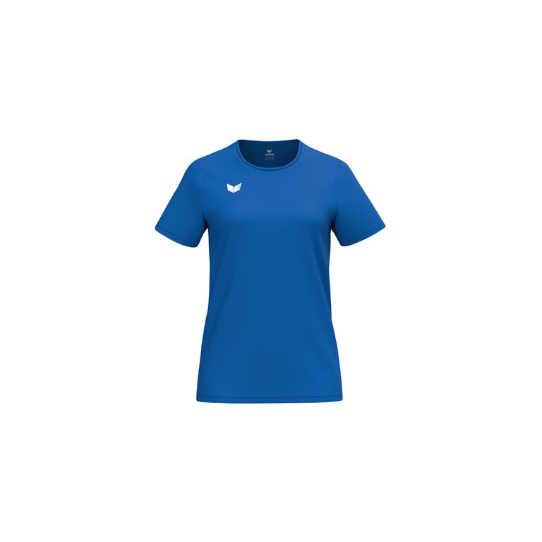 Erima Sport-Shirt Intro Function (100% rec. Polyester, leicht, schnelltrocknend) royalblau Damen