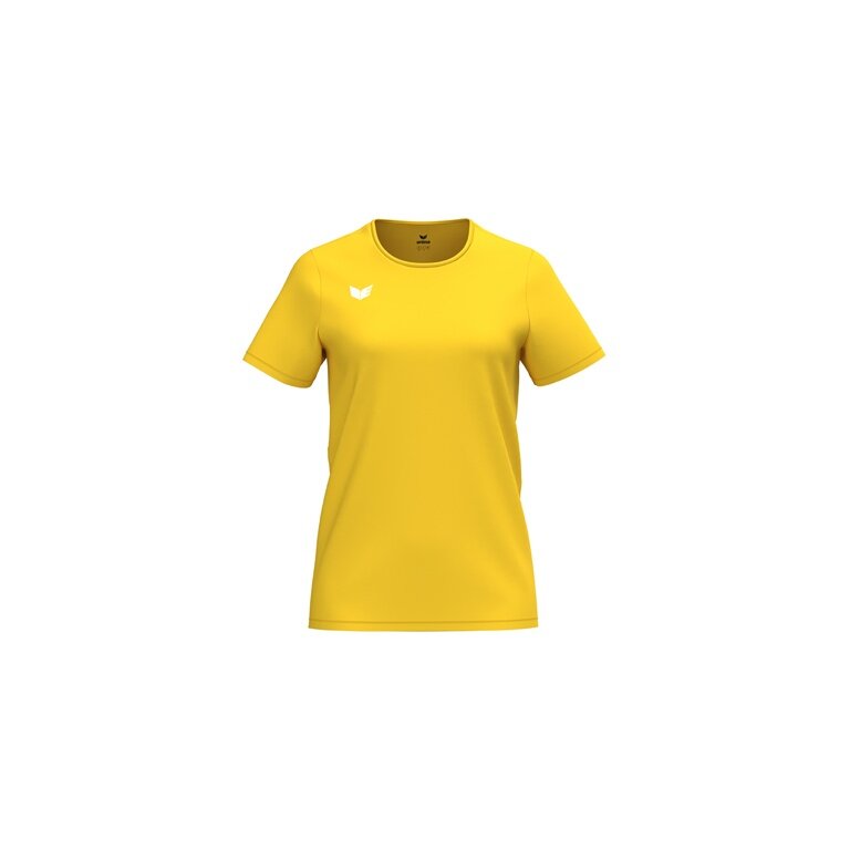 Erima Sport-Shirt Intro Function (100% rec. Polyester, leicht, schnelltrocknend) gelb Damen