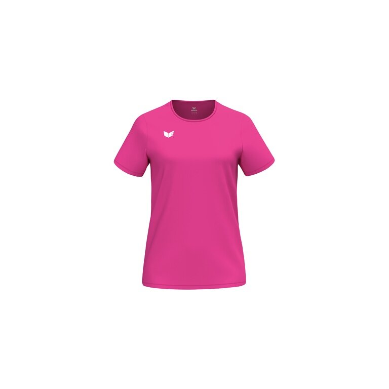 Erima Sport-Shirt Intro Function (100% rec. Polyester, leicht, schnelltrocknend) pink Damen