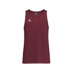 Erima Sport-Tank Top T&F Wings Singlet (leicht, schnelltrocknend) bordeauxrot Herren