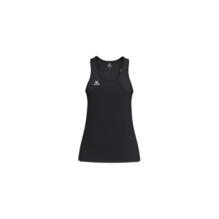 Erima Sport-Tank Top T&F Wings Singlet (leicht, schnelltrocknend) schwarz/weiss Damen