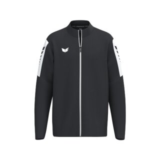Erima Sport-Trainingsjacke Intro (strapazierfähig, mit Reißverschlusstaschen) schwarz Jungen