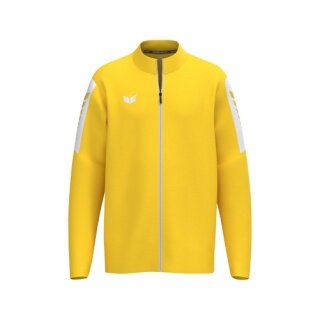 Erima Sport-Trainingsjacke Intro (strapazierfähig, mit Reißverschlusstaschen) gelb Jungen