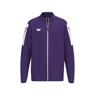 Erima Sport-Trainingsjacke Intro (strapazierfähig, mit Reißverschlusstaschen) violet Herren