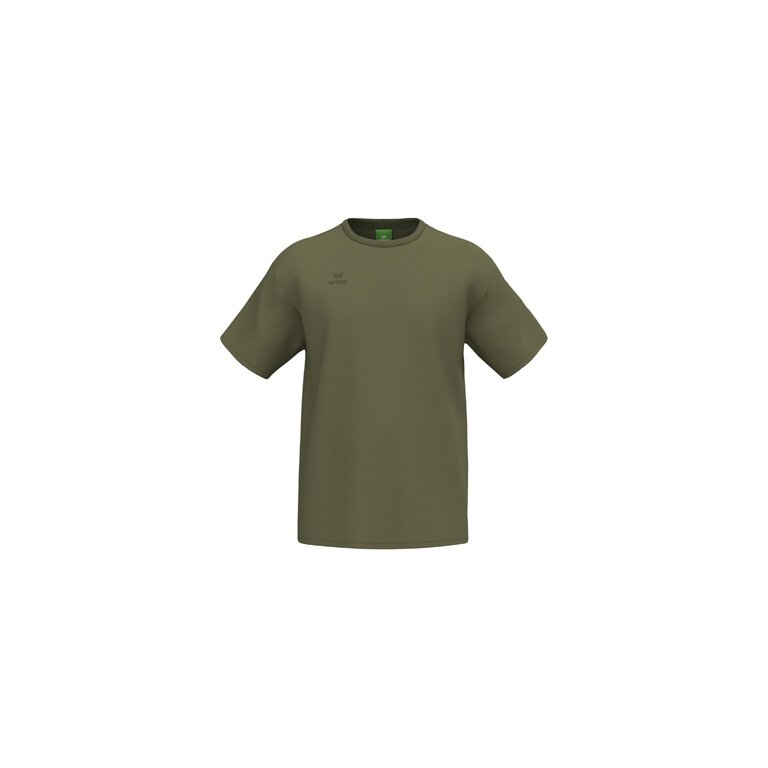Erima Sport-Tshirt CMPT (100% Baumwolle, hoher Tragekomfort) khaki Herren