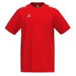 Erima Sport-Tshirt CMPT 3 Wings (Mischgewebe, schnelltrocknend) rot Herren