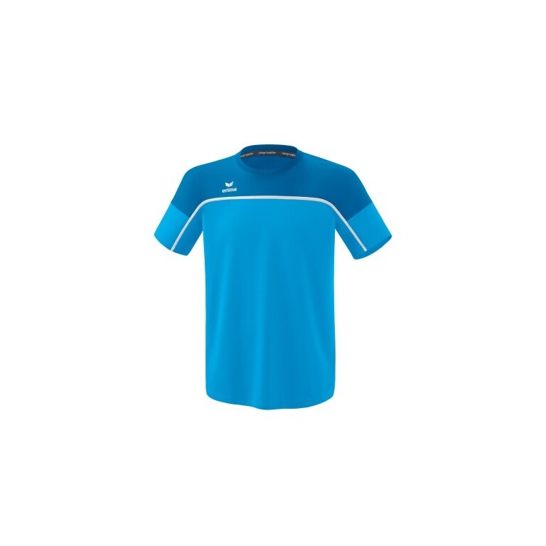 Erima Sport-Tshirt Change (100% rec. Polyester, leicht, schnelltrocknend) curacaoblau Jungen