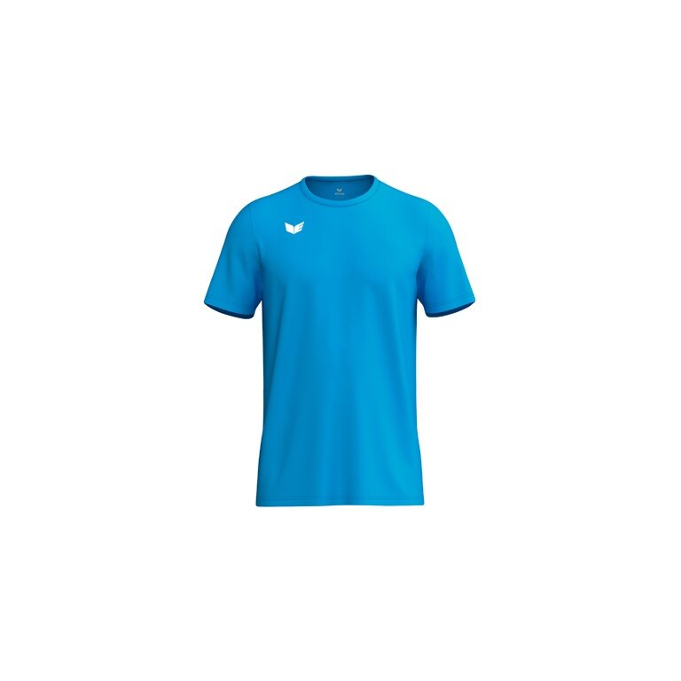 Erima Sport-Tshirt Intro Function (100% rec. Polyester, leicht, schnelltrocknend) curacaoblau Jungen