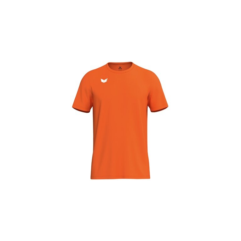 Erima Sport-Tshirt Intro Function (100% rec. Polyester, leicht, schnelltrocknend) orange Jungen