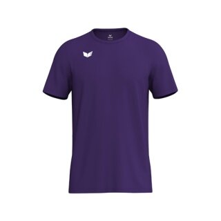 Erima Sport-Tshirt Intro Function (100% rec. Polyester, leicht, schnelltrocknend) violett Jungen