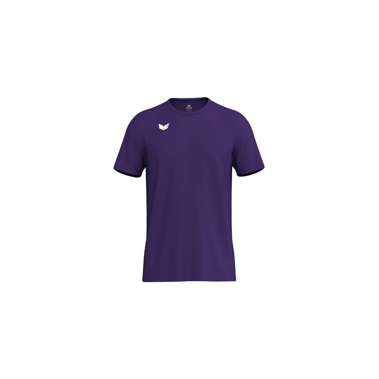Erima Sport-Tshirt Intro Function (100% rec. Polyester, leicht, schnelltrocknend) violett Herren