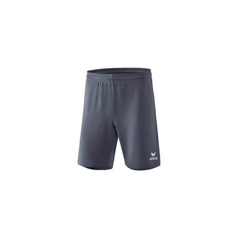 Erima Sporthose Rio 2.0 Short (100% Polyester, leicht, elastich Material) kurz grau Herren