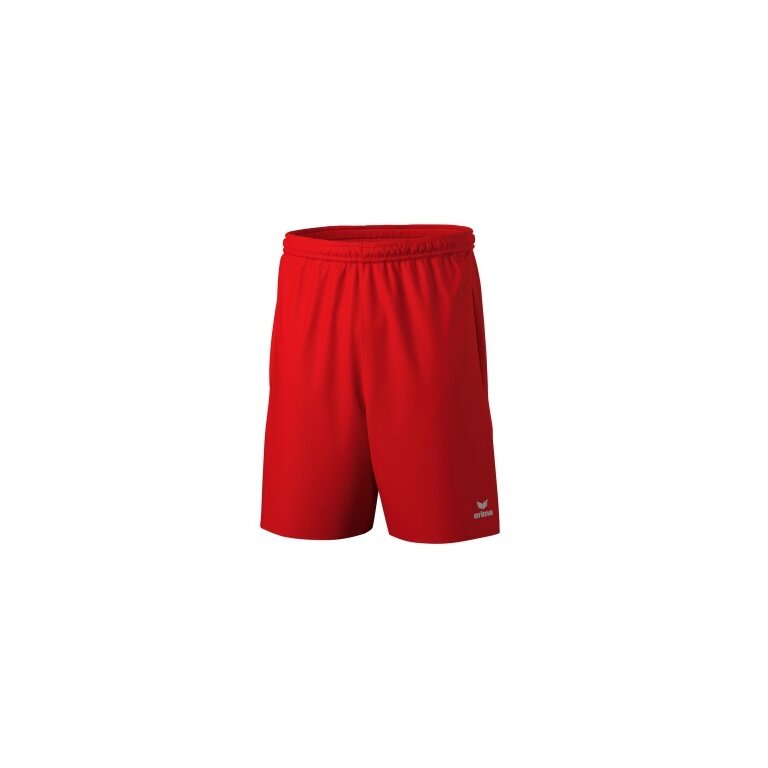 Erima Sporthose Team Short (ohne Innenslip) kurz rot Jungen