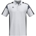Erima Tennis-Polo Celebrate 125 Function (100% rec. Polyester, schnelltrocknend) weiss/schwarz Herren