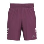 Erima Sporthose Celebrate 125 Short (100% Polyester, elastischer Bund mit Kordelzug) kurz burgundrot Herren