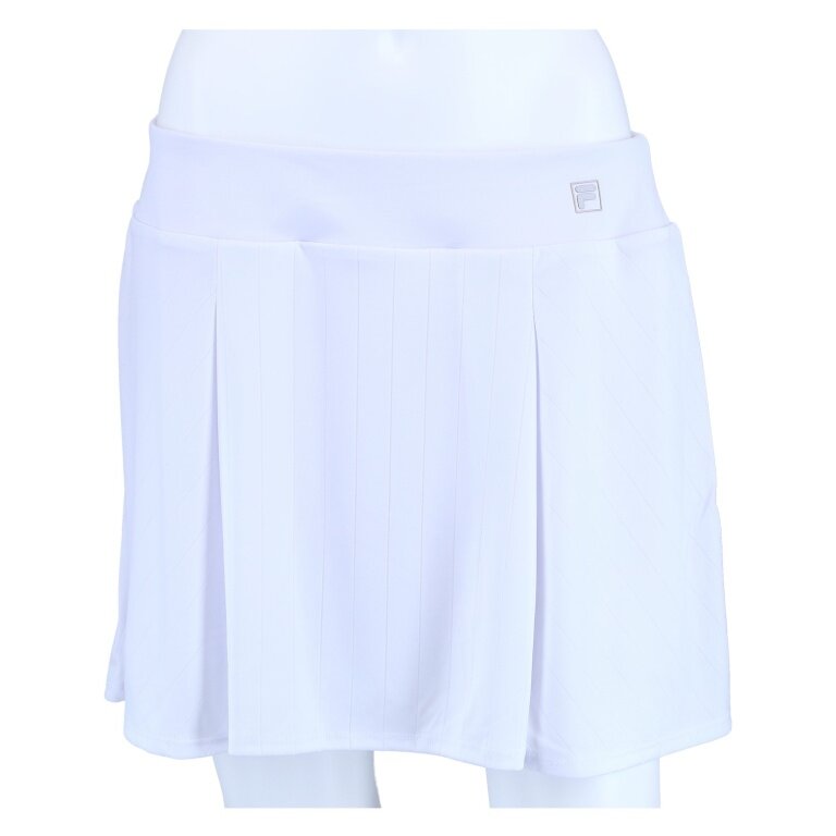 Fila Tennisrock Kathleen (100% Polyester, Faltenrock) weiss Damen
