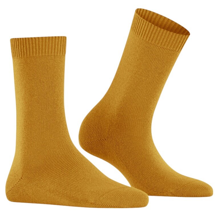 Falke Tagessocke Cosy Wool (weiches Kaschmir, temperaturausgleichende Merinowolle) 2025 orange Damen - 1 Paar