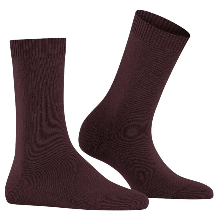 Falke Tagessocke Cosy Wool (weiches Kaschmir, temperaturausgleichende Merinowolle) 2025 bordeaux Damen - 1 Paar
