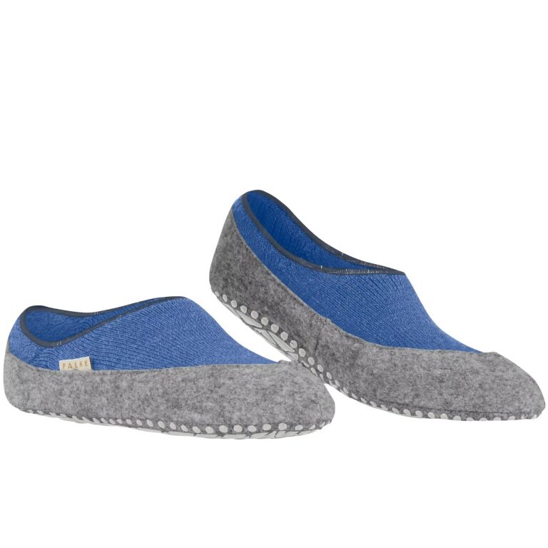 Falke Hausschuhe Cosyshoe (weiche Merinowolle) blau Damen
