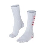Falke Bikesocke BC Impulse Peloton (angenehm weiche Baumwolle) weiss Herren - 1 Paar
