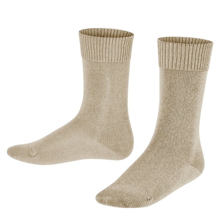 Falke Tagessocke Comfort Wool (hautschmeichelnde Baumwolle) beige Kinder - 1 Paar