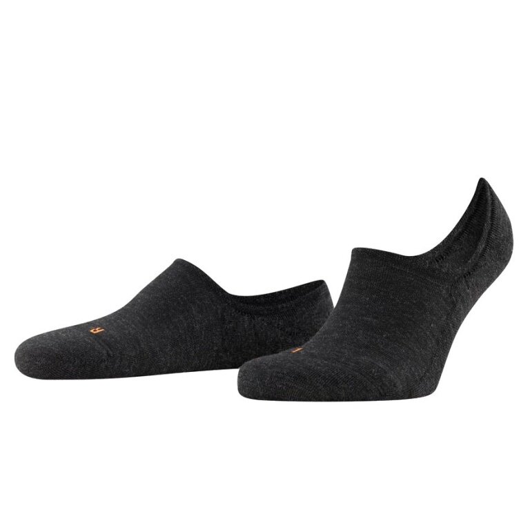 Falke Tagessocke Keep Warm Füsslinge (wärmender Merinowolle) anthrazitgrau - 1 Paar