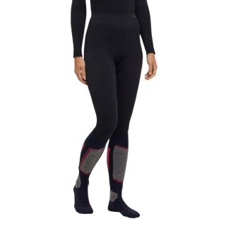 Falke Unterziehhose Tight Warm (perfekte Feuchtigkeits- und Temperaturregulierung) lang schwarz Damen