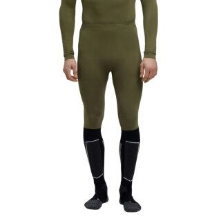 Falke Unterziehhose Tight Warm (perfekte Feuchtigkeits- und Temperaturregulierung) lang grün Herren