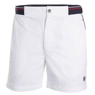 Fila Tennishose Short Stephan kurz weiss Herren