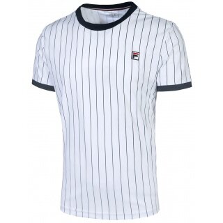 Fila Tennis-Tshirt Stripes weiss Herren