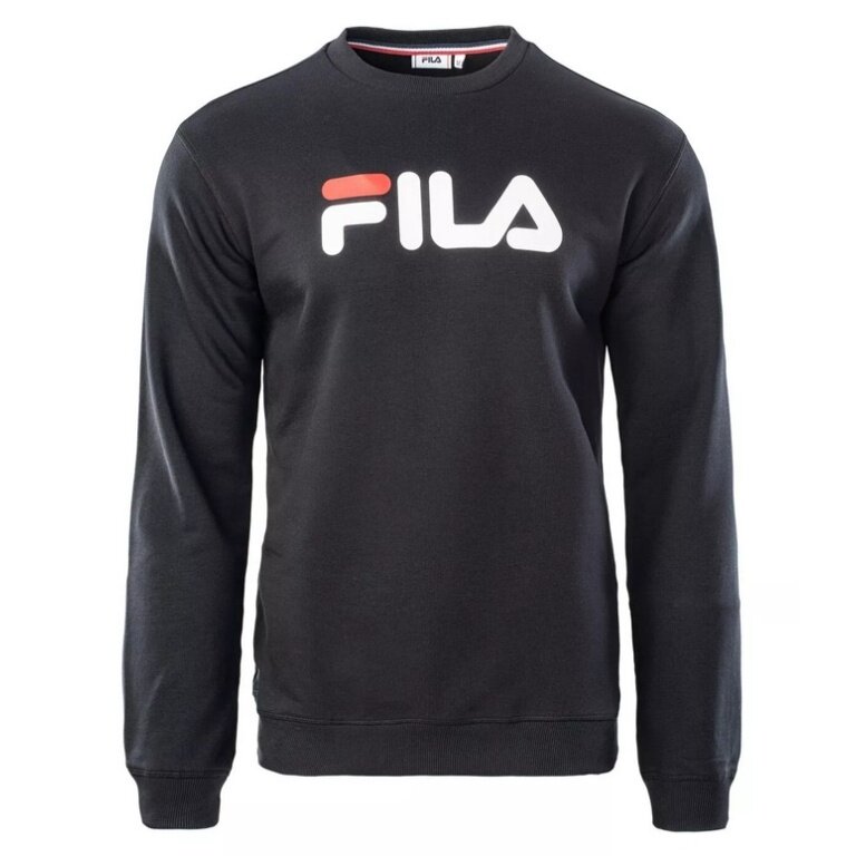 Fila Pullover Barbian Crew Sweat (Baumwolle) schwarz Herren