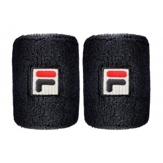 Fila Schweissband Osten Handgelenk (80% Baumwolle) navyblau - 2 Stück